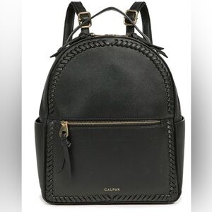 NWOT CALPAK Kaya Black Braided Women's Backpack